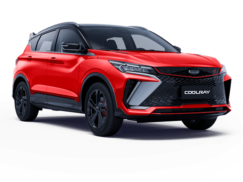Купить Geely Coolray Новый в Новосибирске - Красный
